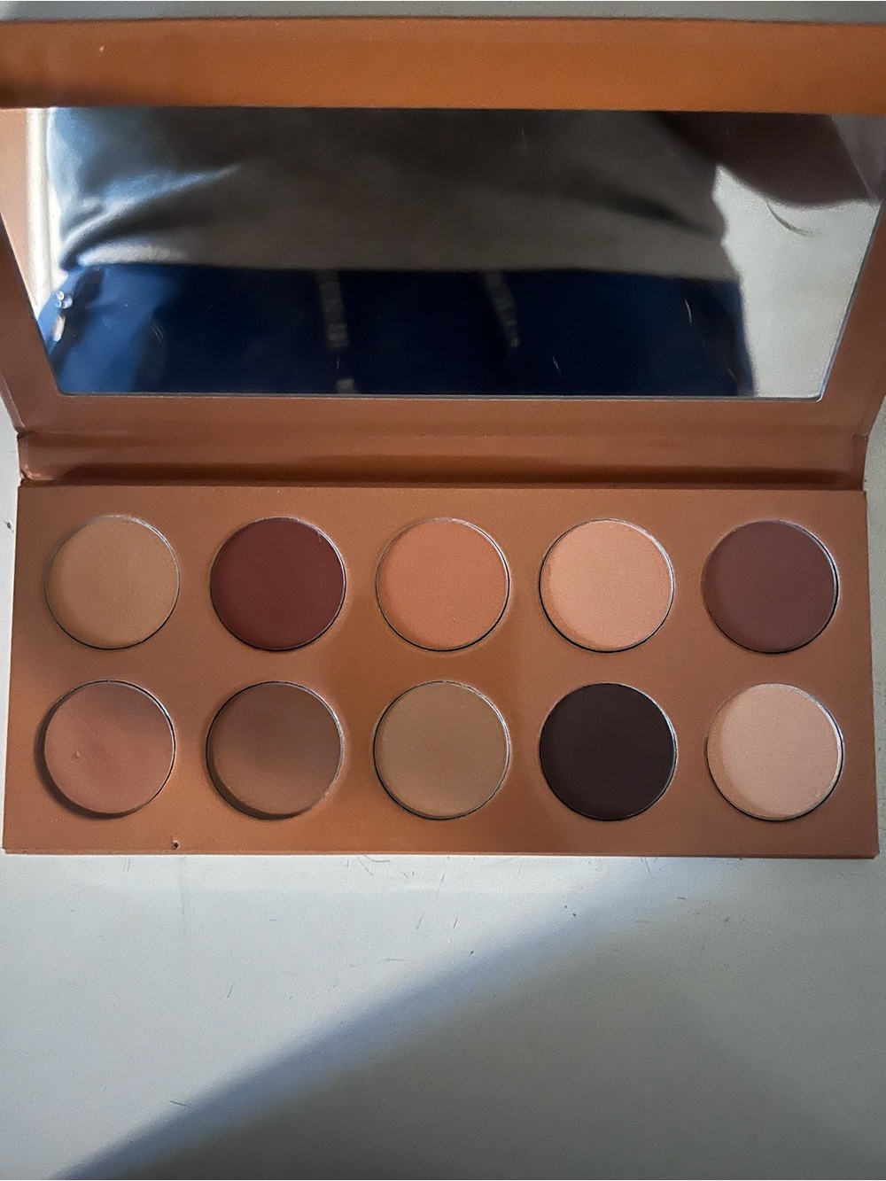 KKW Beauty Neutral Matte Eyeshadow Palette — Warm Browns & Tan Tones